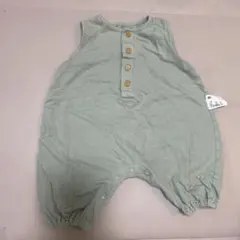 UNIQLO グリーン ノースリーブロンパース