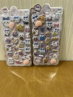新品☆ちいかわ おしりシール 2枚セット 立体シール おしりぷにぷにシール ②