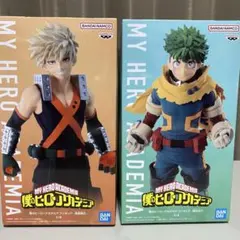 僕のヒーローアカデミア 緑谷出久 爆豪勝己 フィギュア2体セット ヒロアカ