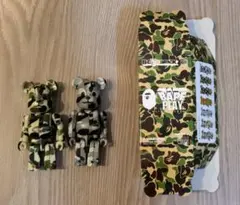 BE@RBRICK 100% A BATHING APE 2体セット