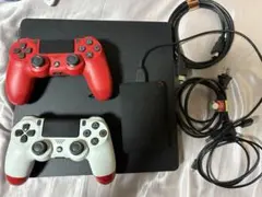 ゆ*ん様 PS4 本体 薄型 CUH-2100Aブラック 500GB コントロー