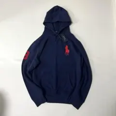 未使用 タグ付き✨ポロラルフローレン ビッグポニー パーカー メンズL 