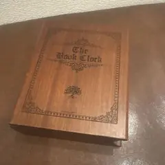 E-5 WOODREX The Book Clock ブック型 木製 置き時計 - メルカリ