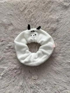 サンリオ　ポチャッコ　ヘアアクセサリーシュシュ