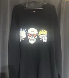 ハンドメイドトレーナーブラックxl