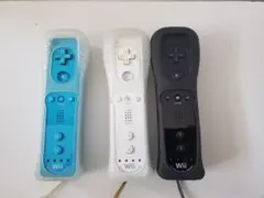 Wiiリモコン 3色セット (青・白・黒)