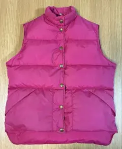 L.L.Bean ダウンベスト 80s 90s ピンク USA アメリカ製