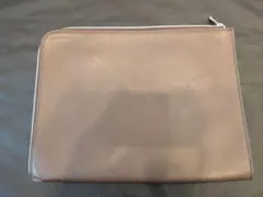 合皮 A4 クラッチバッグ 2個セット　ダークブラウン　ネイビー