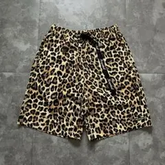 KAPITAL コーマバーバリー レオパード柄ショートパンツ ヒョウ柄 4 KAPITAL コーマバーバリー レオパード柄ショートパンツ ヒョウ柄 4