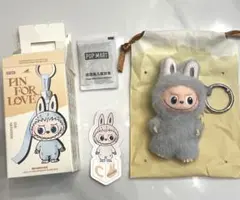 POPMART PIN FOR LOVE イニシャルラブブ　C