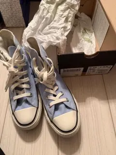 新品未使用　ALL STAR 水色 ハイカットスニーカー