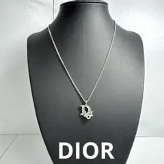 Christian Dior ディオール ロゴ ネックレス シルバーカラーのサムネイル