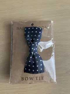 【新品】キムラタン　BABBLE BOON ネイビー ドット ボウタイ フリー