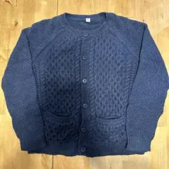 ネイビー カーディガン サイズ120
