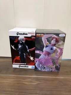 東京喰種　ハンターハンター　フィギュア　2点セット