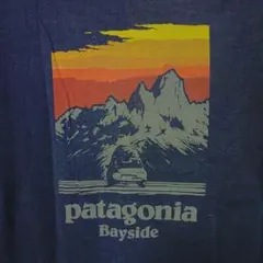 patagonia Bayside Tシャツ ネイビー