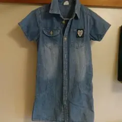 BREEZE☆デニムワンピース130