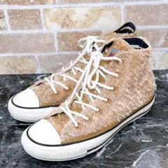 【2406】CONVERSE ダッフィーハイカットスニーカー　ボアのサムネイル