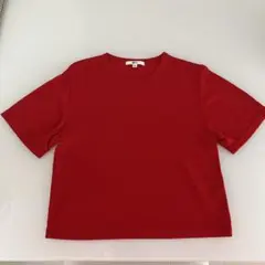 UNIQLO :C 半袖 クルーネックT レッド S