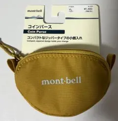 mont-bell コインパース イエロー 小銭入れ