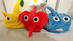 ピクミンなりきり帽子(赤青黄)三点セット