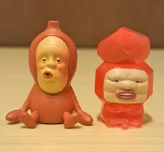 こびとづかん おすわりマスコット　ノミビョウタン　ルビーダイコウブツ