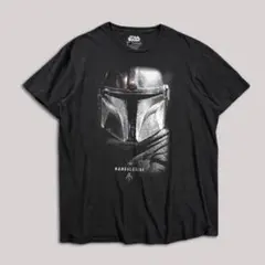 star wars スターウォーズ MANDALORIAN Tシャツ USED