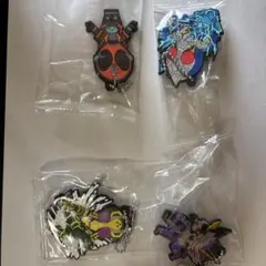 仮面ライダーブレイド 他カプセルラバーマスコット 4個セット