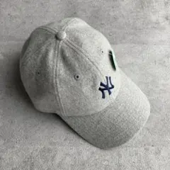 BEAMS【別注】 NEW ERA メルトン キャップ ライトグレー ニューエラ