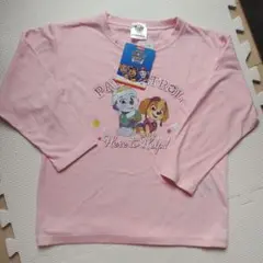 お値下げ　新品　PAW PATROL 長袖カットソー 120cm ピンク