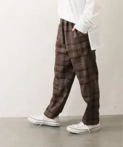 JOURNAL STANDARD LUXE サキソニーチェックパンツ