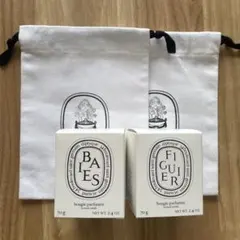 diptyque キャンドル BAIES・FIGUIER 70g 巾着付き - メルカリ
