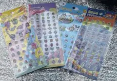 4種セット　たまごっち　プチプチシール　まとめ売り