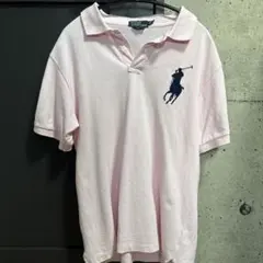 短丈Polo by Ralph Laurenビッグポニーチーフキーフ薄ピンク - メルカリ