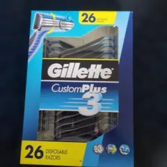 Gillette CustomPlus 3 26本入 使い捨て剃刀のサムネイル