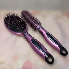 ピンク ヘアブラシ セット