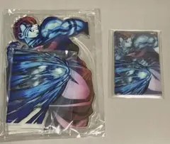 無限城編WEBSHOPくじ B賞アクリルスタンド D賞クリアカード猗窩座セット