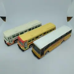 ダイカスケール ミニカー バス 3台セット
