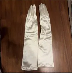 ウェディングサテンロンググローブ