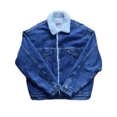 LEVI'S ボア襟付きデニムジャケット1970年〜80年