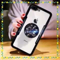 iPhoneケース クリア  ラインストーン付き♡