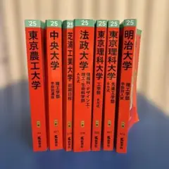 赤本　2025 東京理科大学他　まとめ売り