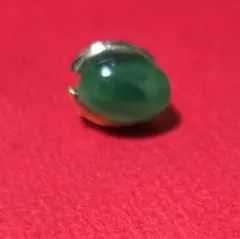 翡翠のカフリンクス１個です