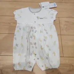 カバーオール　ロンパース　新生児　ぞう　うさぎ　くま　バースデイ　ジェラピケ