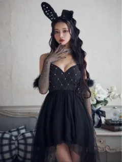 バニーガール　コスプレ　セット