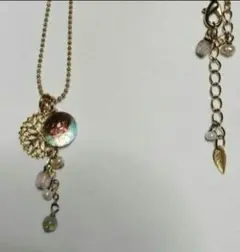 清水坂ガラス館 ネックレス 秋色 teftef