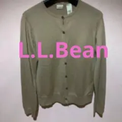 L.L.Bean レディース 長袖カーディガン S ベージュのサムネイル