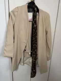 ベージュ Lサイズ スーツセット 3点