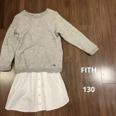 FITH フィス レイヤード シャツ ワンピース デニム＆ダンガリー DD