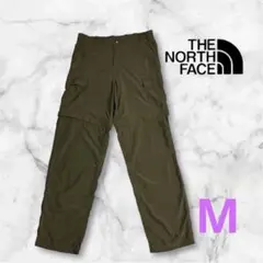人気！THE NORTH FACE オリーブ カーゴパンツ　2Way M